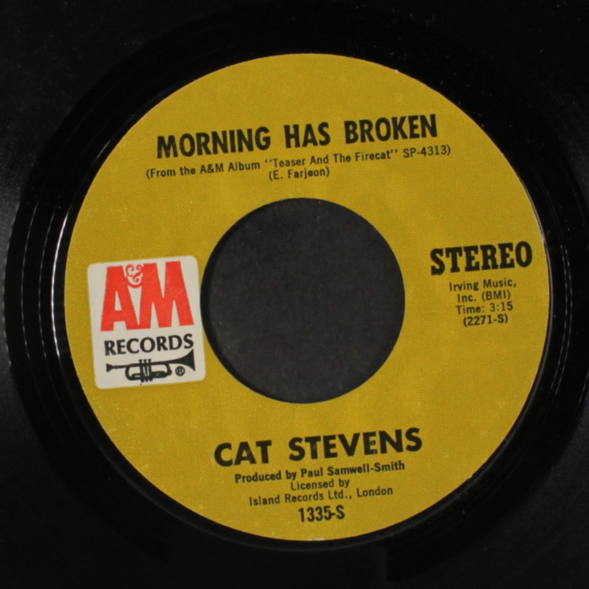 morning has broken by CAT STEVENS