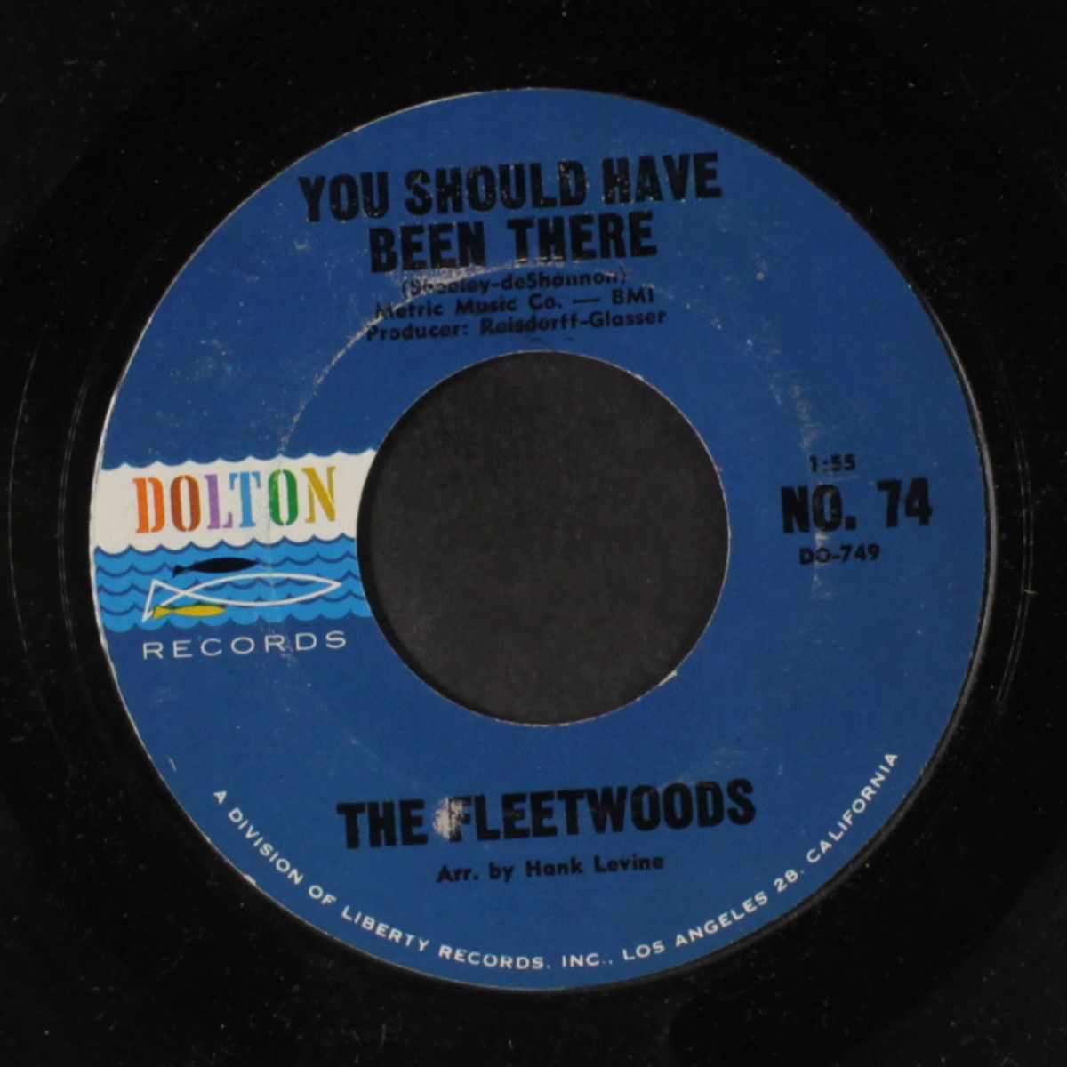 sure is lonesome downtown / you should have been there by FLEETWOODS