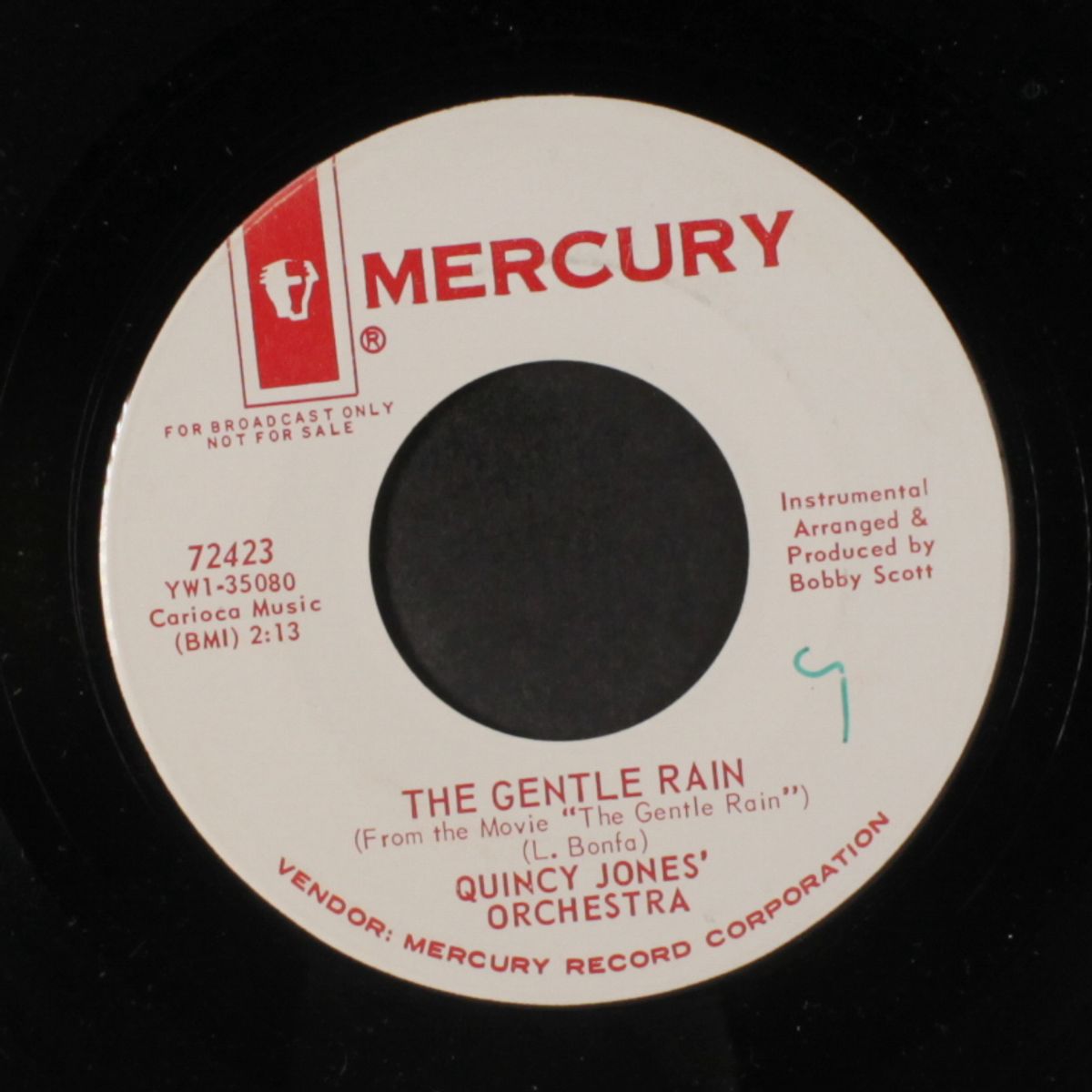 non-stop to brazil / the gentle rain by QUINCY JONES