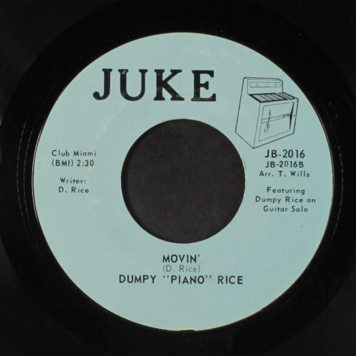 movin' / your cheatin' heart half as much by DUMPY RICE