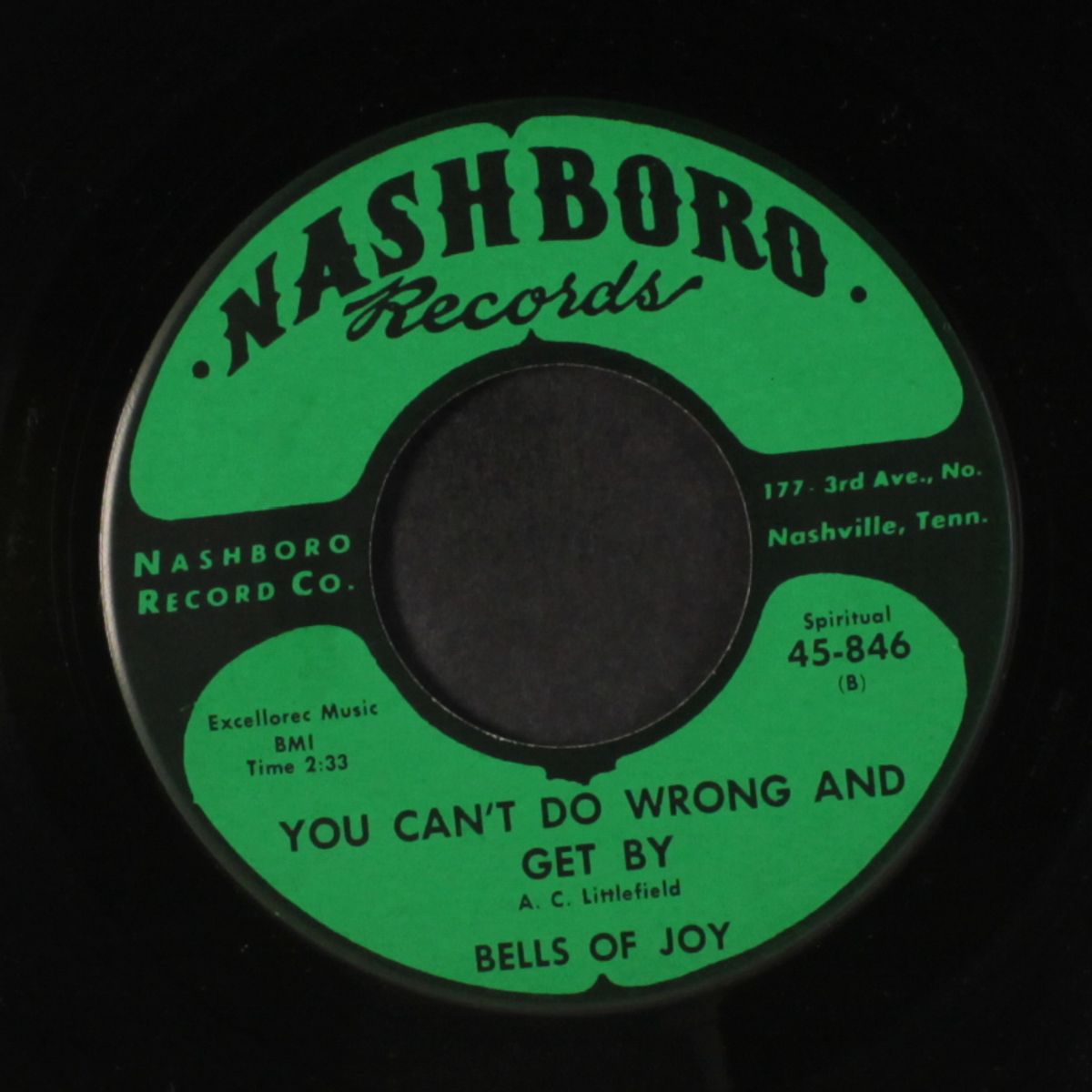 king jesus is listening / you can't do wrong and get by by BELLS OF JOY