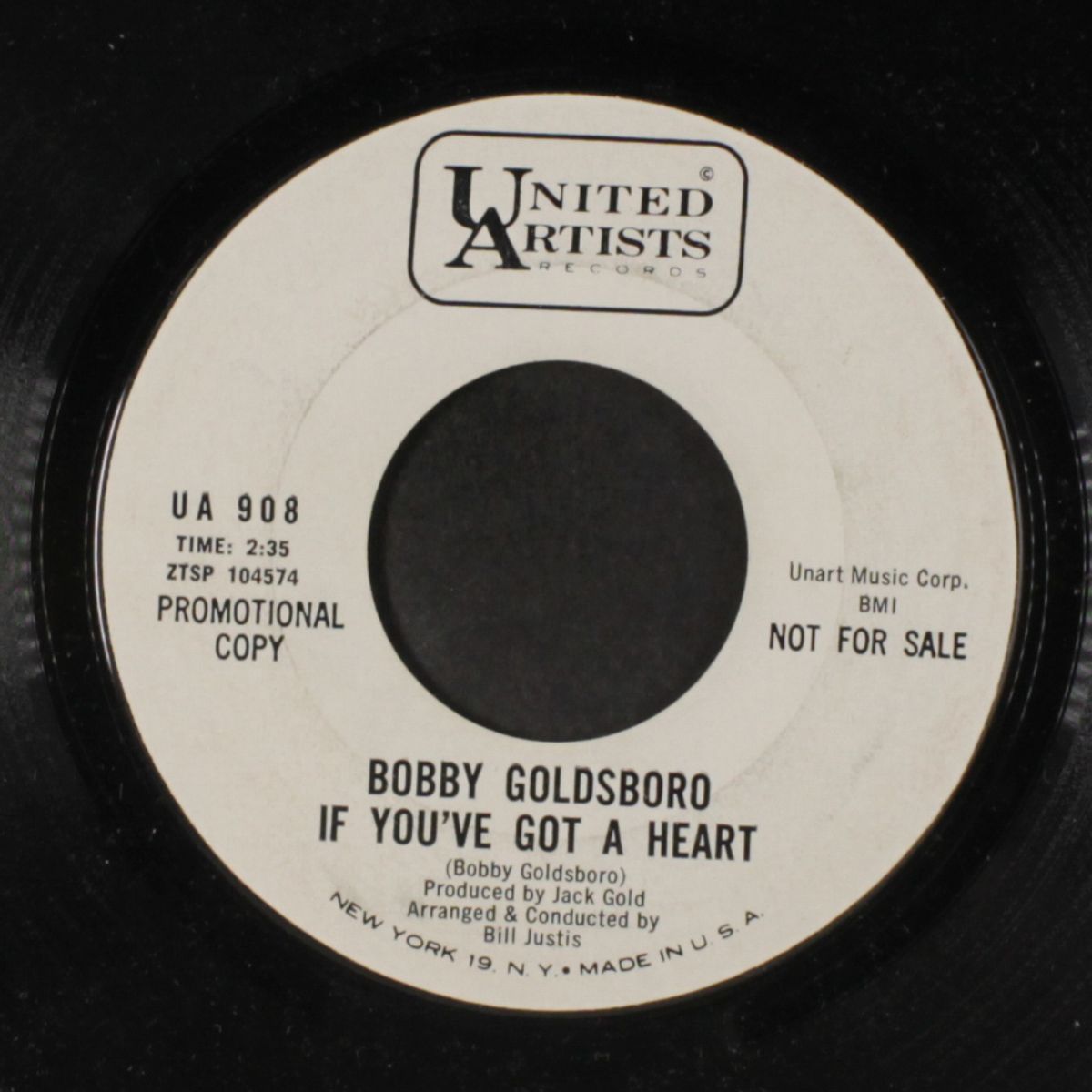 if you wait for love / if you've got a heart by BOBBY GOLDSBORO