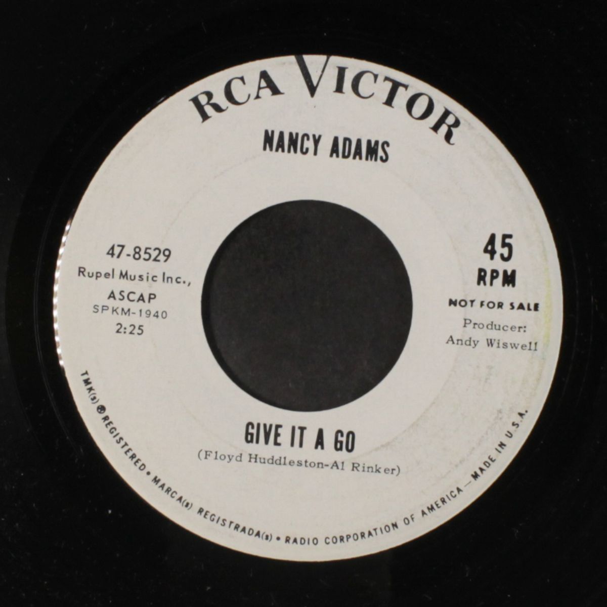 nothing is too good for you / give it a go by NANCY ADAMS