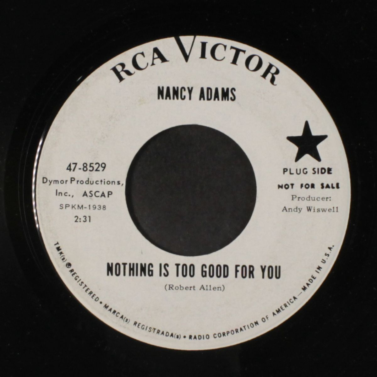 nothing is too good for you / give it a go by NANCY ADAMS