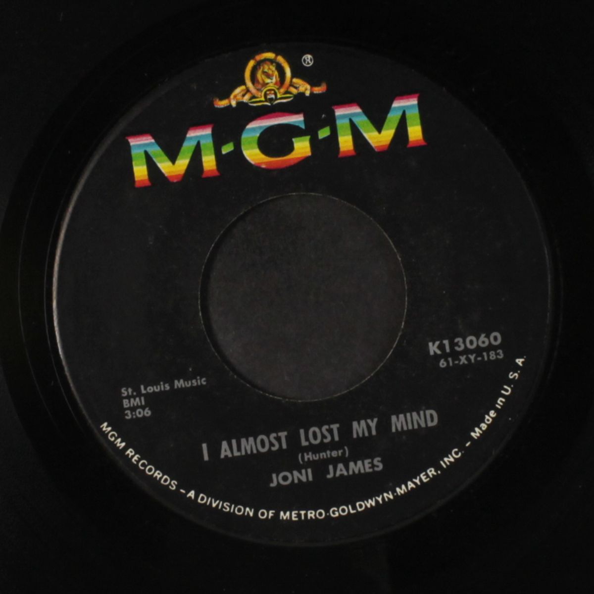 i almost lost my mind / i'll be around by JONI JAMES