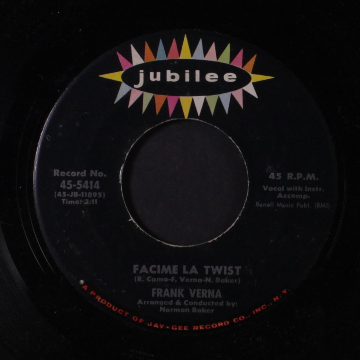 facime la twist by FRANK VERNA