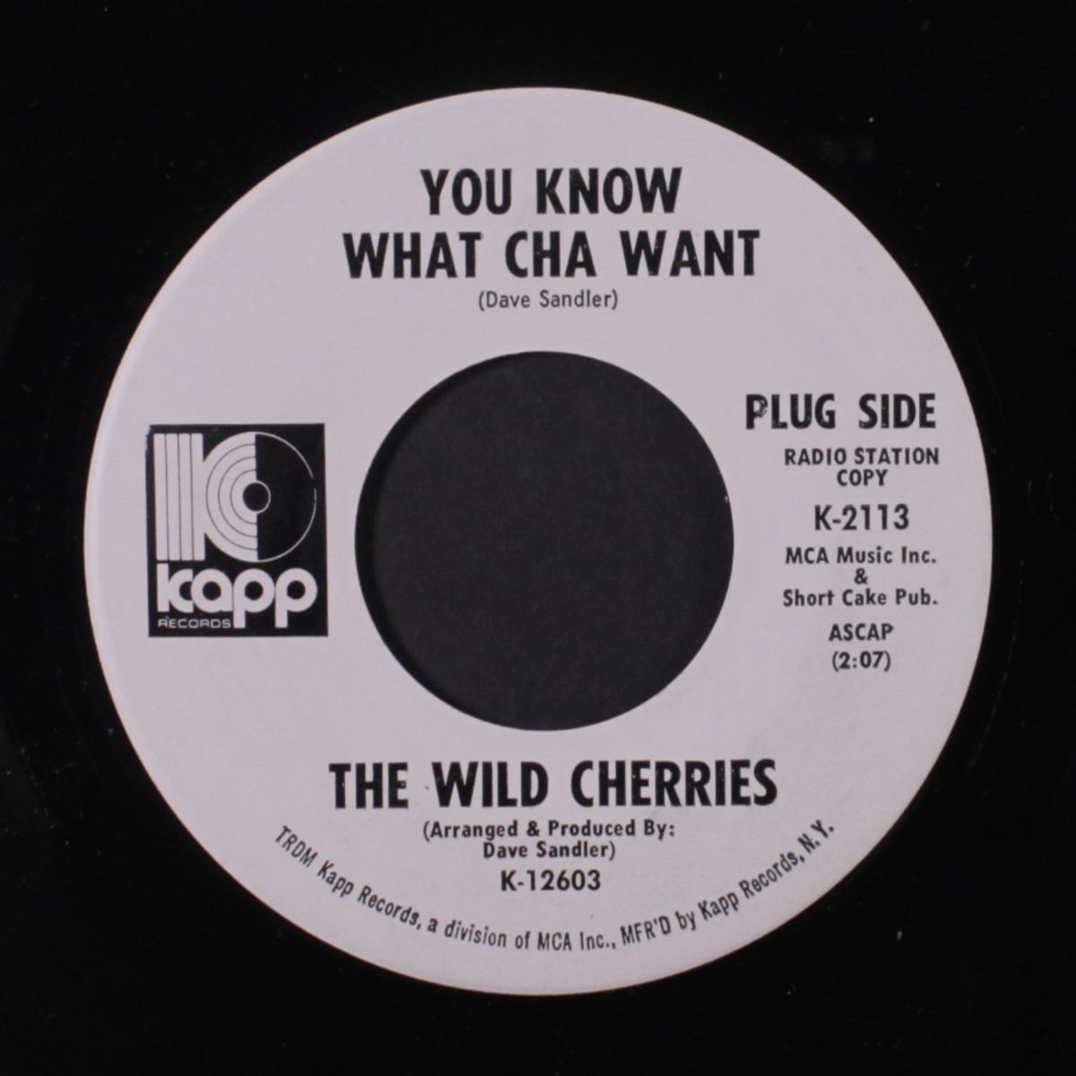 baby i see / you know what cha want by WILD CHERRIES