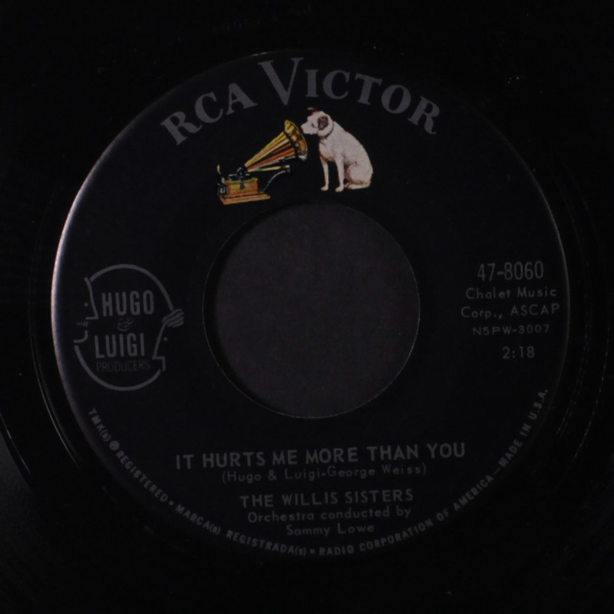 ain't gonna be no twistin' / it hurts me more than you by WILLIS SISTERS