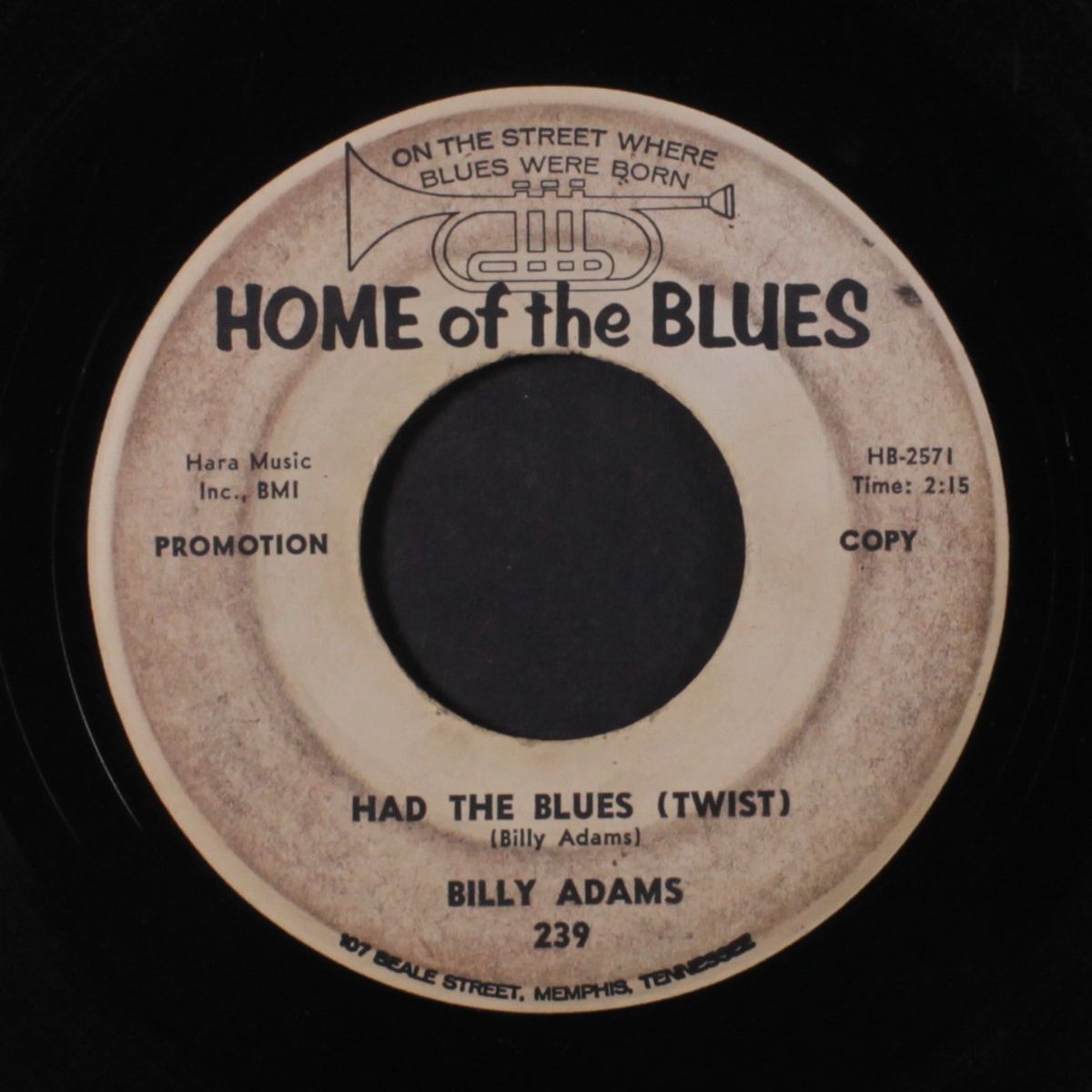 had the blues (twist) / looking for my baby by BILLY ADAMS