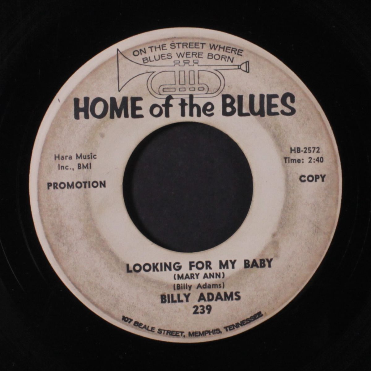 had the blues (twist) / looking for my baby by BILLY ADAMS