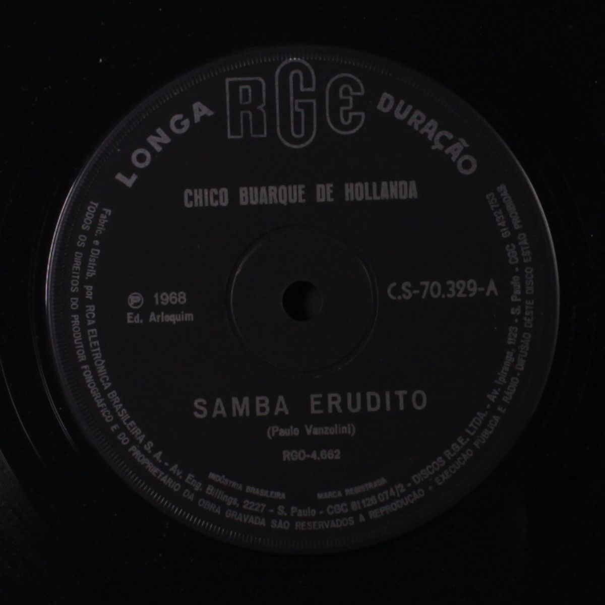samba erudito / praca clovis by CHICO BUARQUE