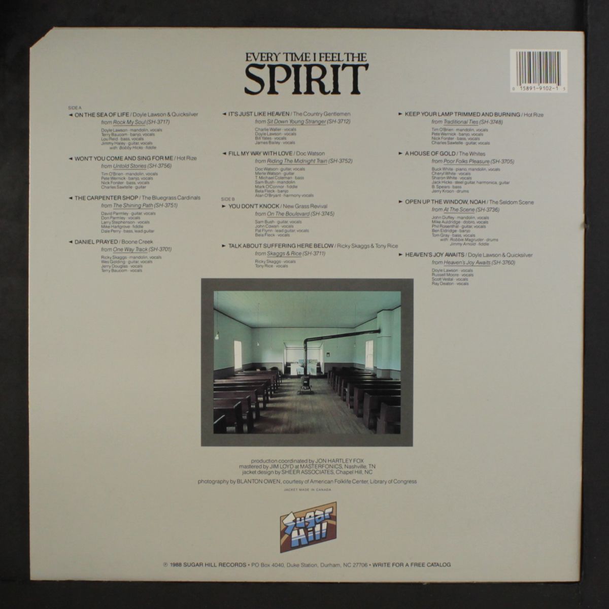 every time i feel the spirit - best of sugar hill gospel, vol. 1 by VARIOUS