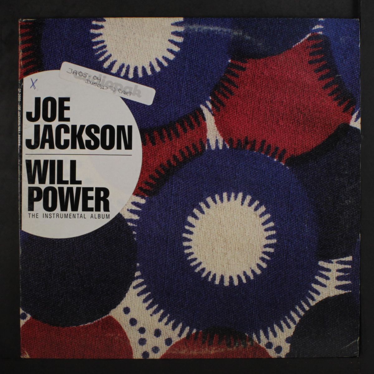 will power by JOE JACKSON