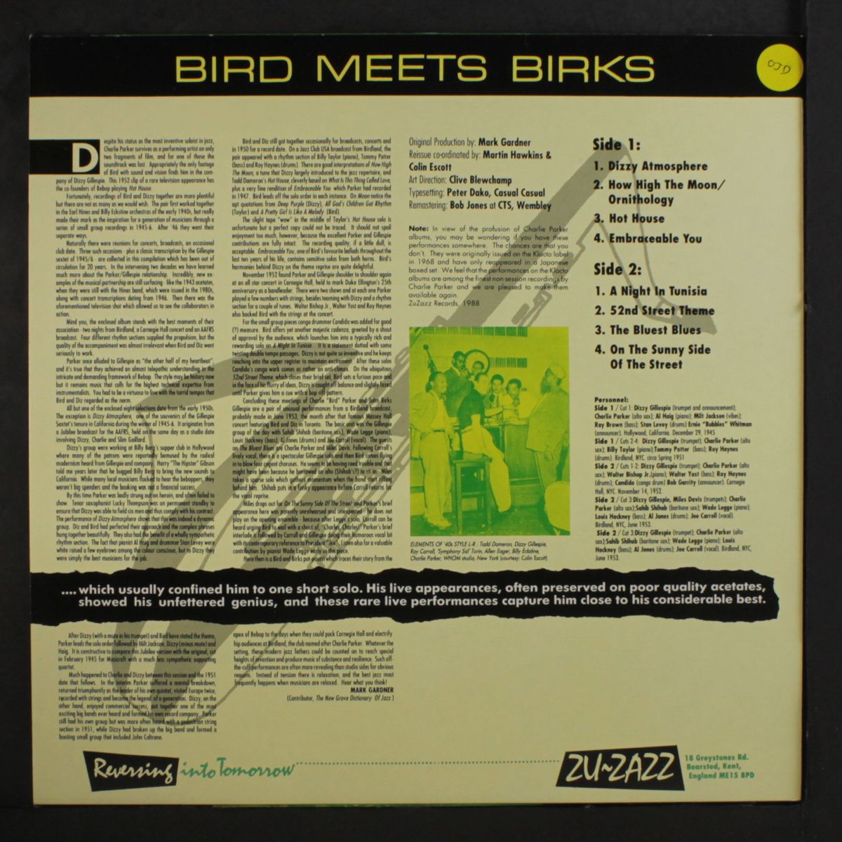bird meets birks by CHARLIE PARKER