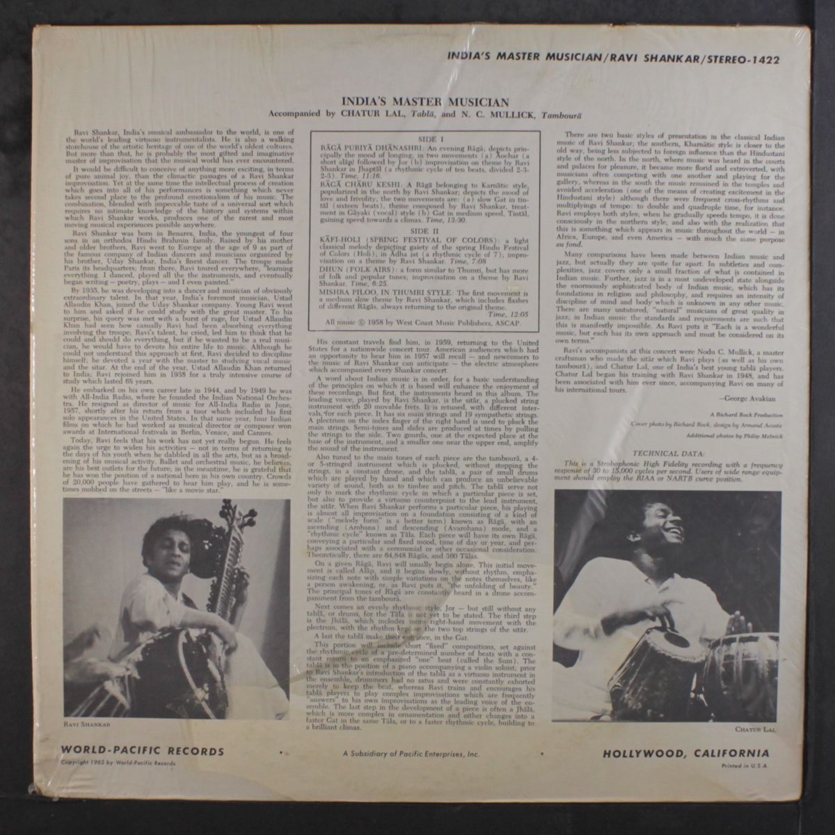 india's master musician by RAVI SHANKAR