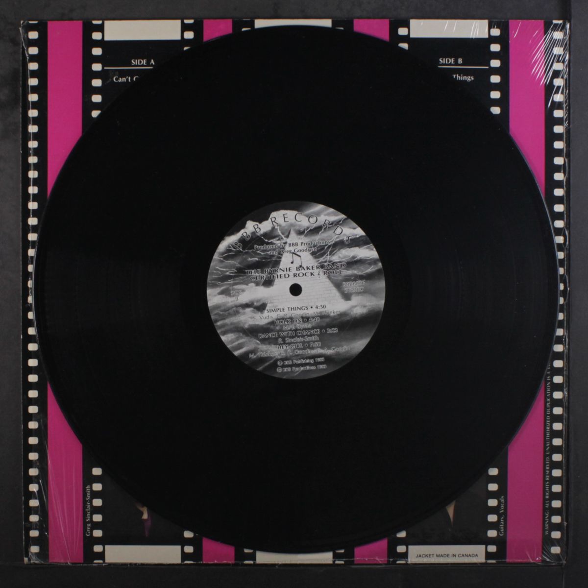 certified rock & roll by BYRNIE BAKER BAND