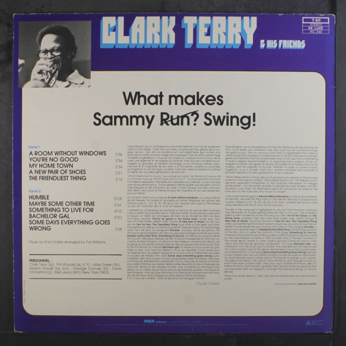 what makes sammy swing? by CLARK TERRY