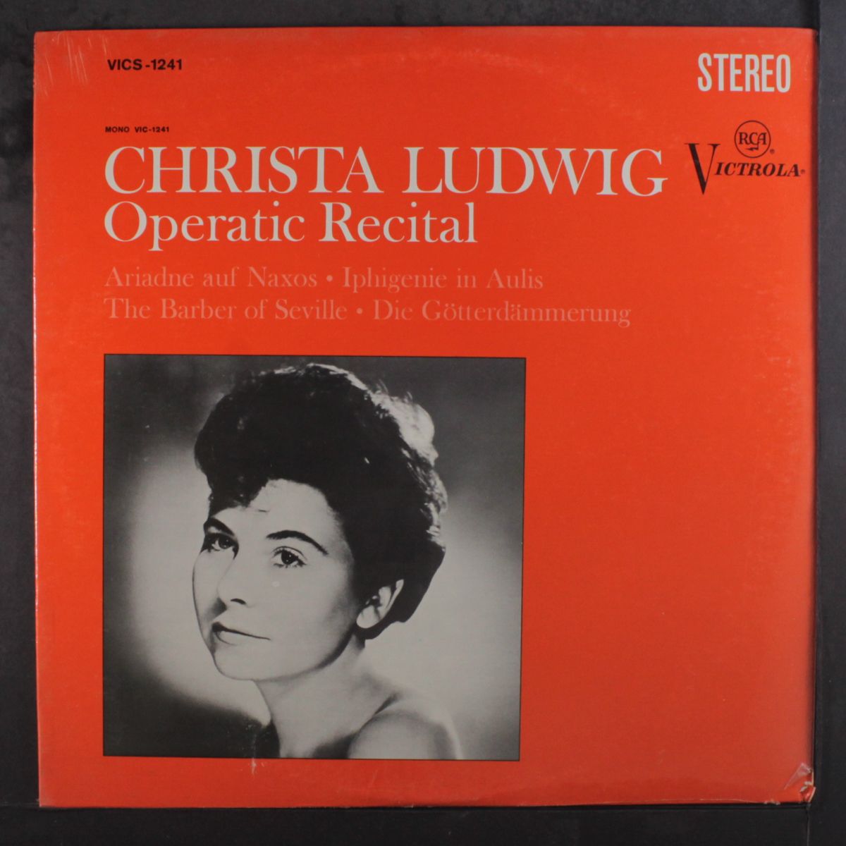 operatic recital by CHRISTA LUDWIG
