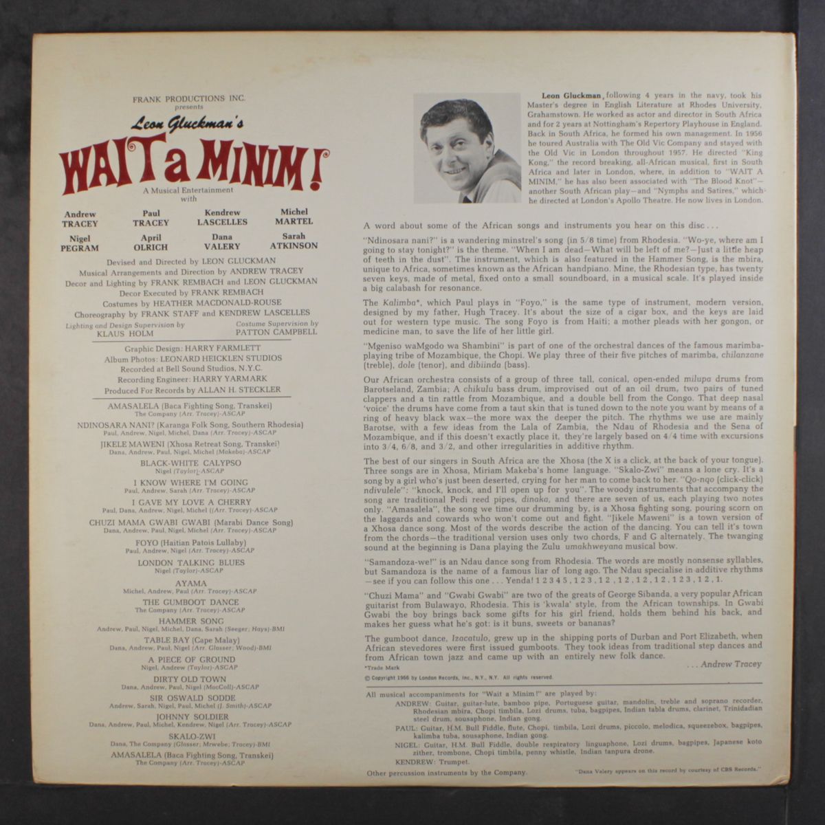 wait a minim! by ORIGINAL CAST