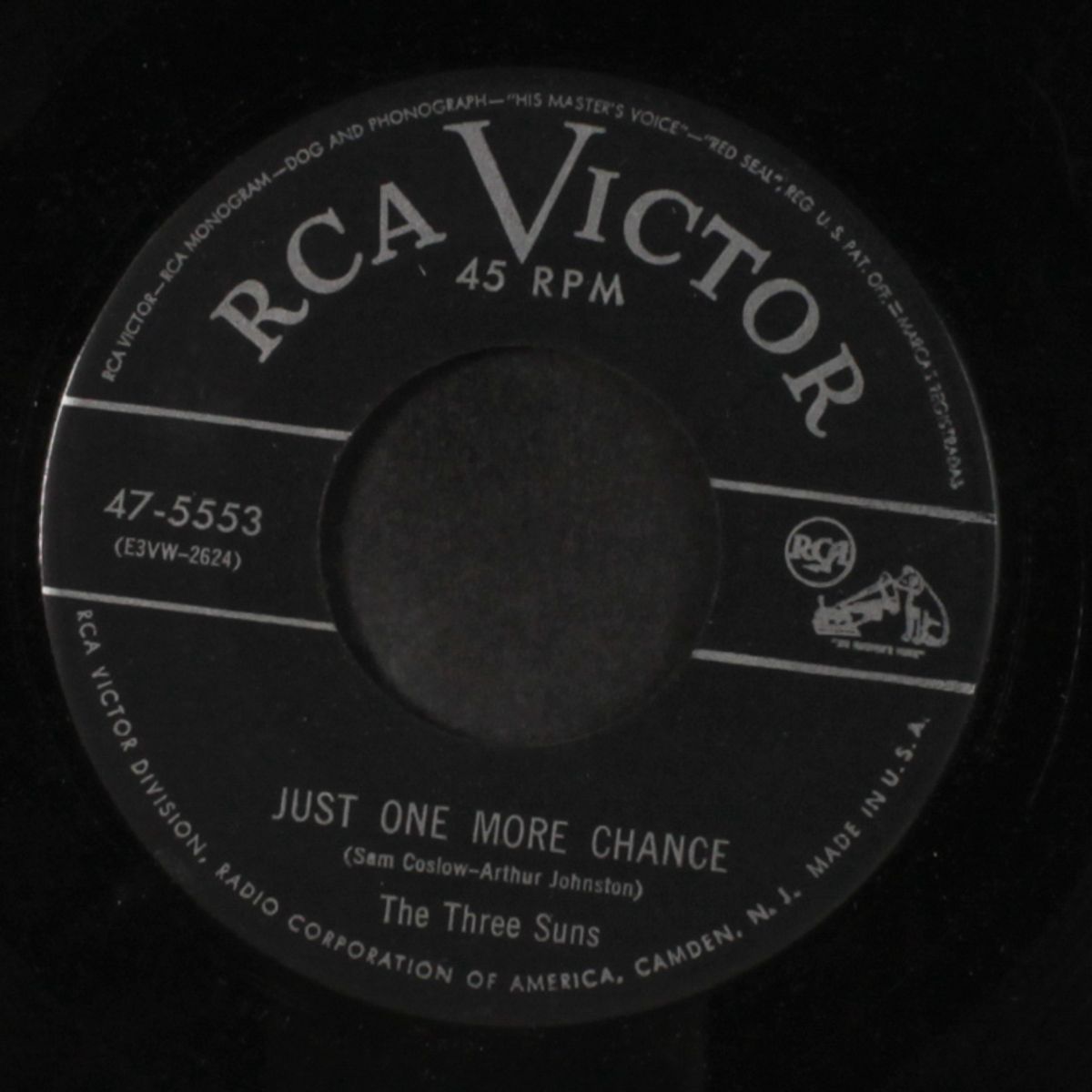 just one more chance / the creep by THREE SUNS