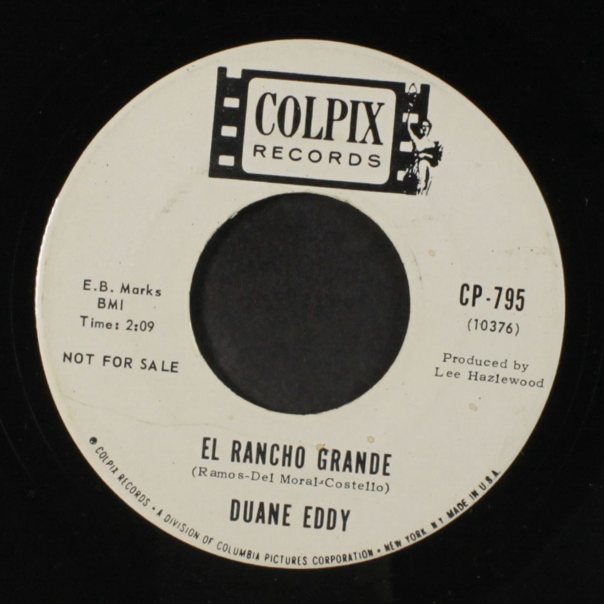 el rancho grande / poppa's movin' on by DUANE EDDY
