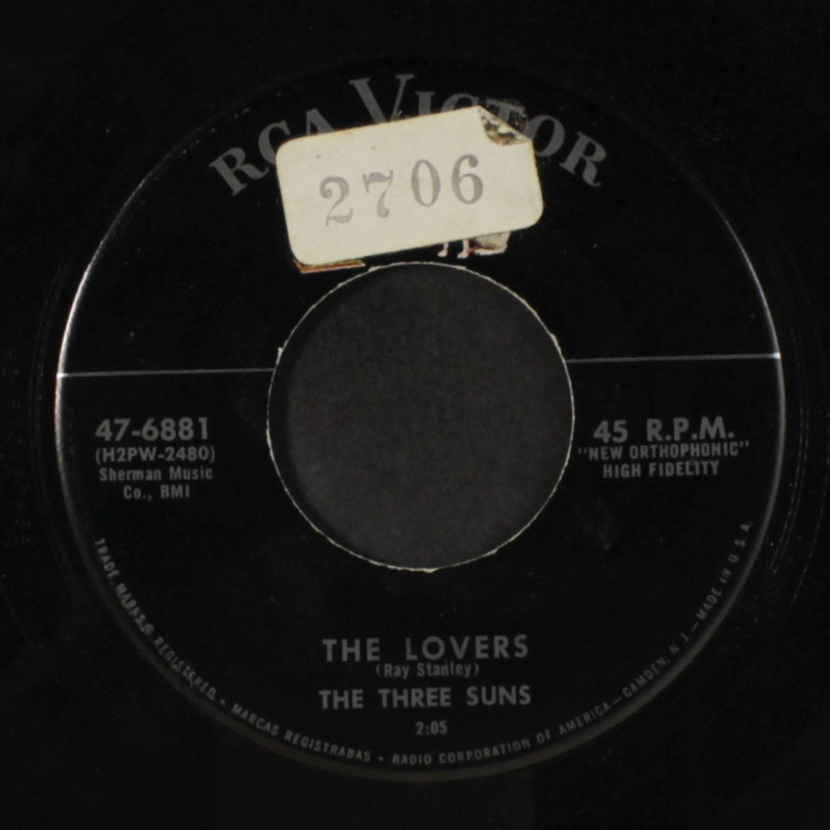 wallin' guitar / the lovers by THREE SUNS