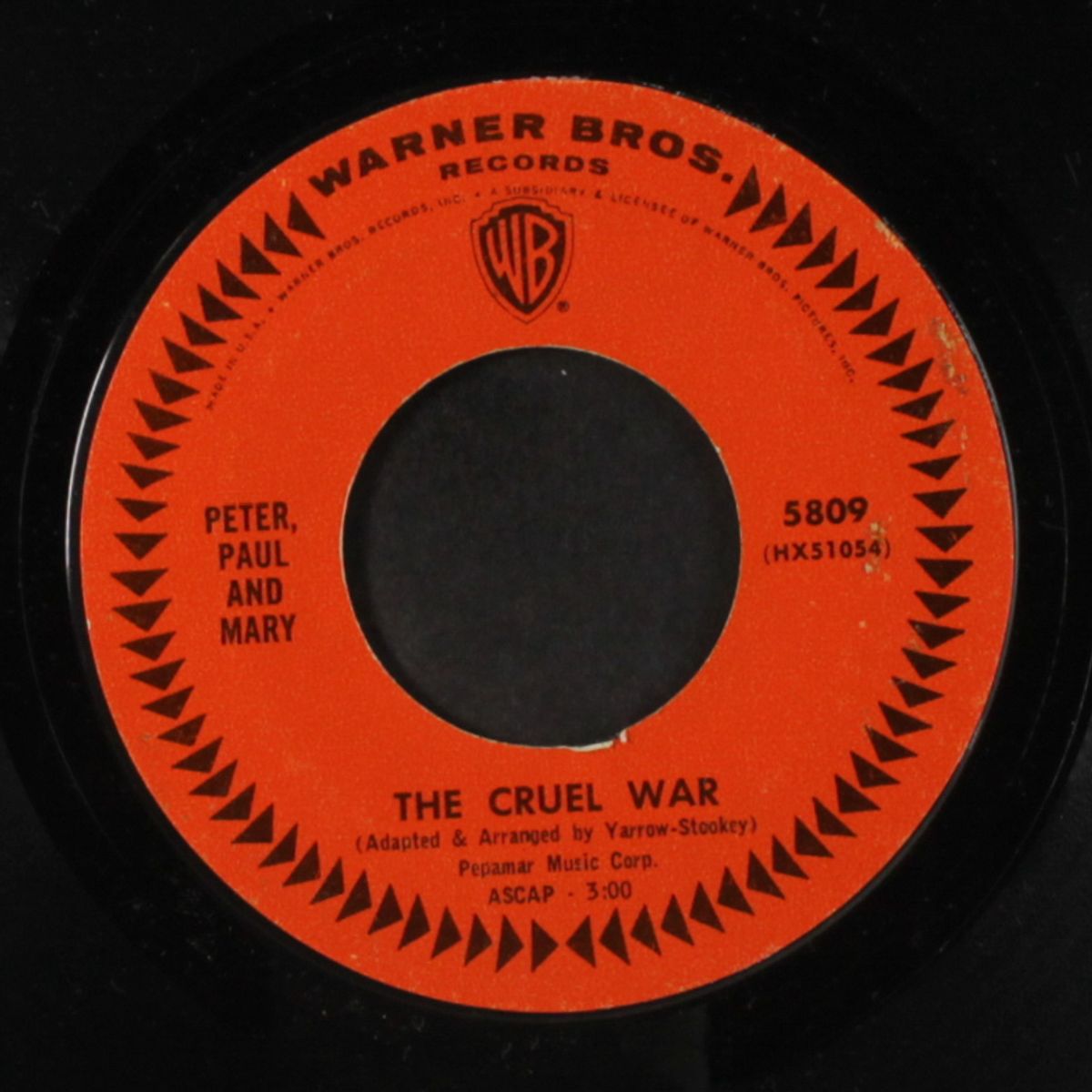 the cruel war / mon vrai destin by PETER, PAUL & MARY