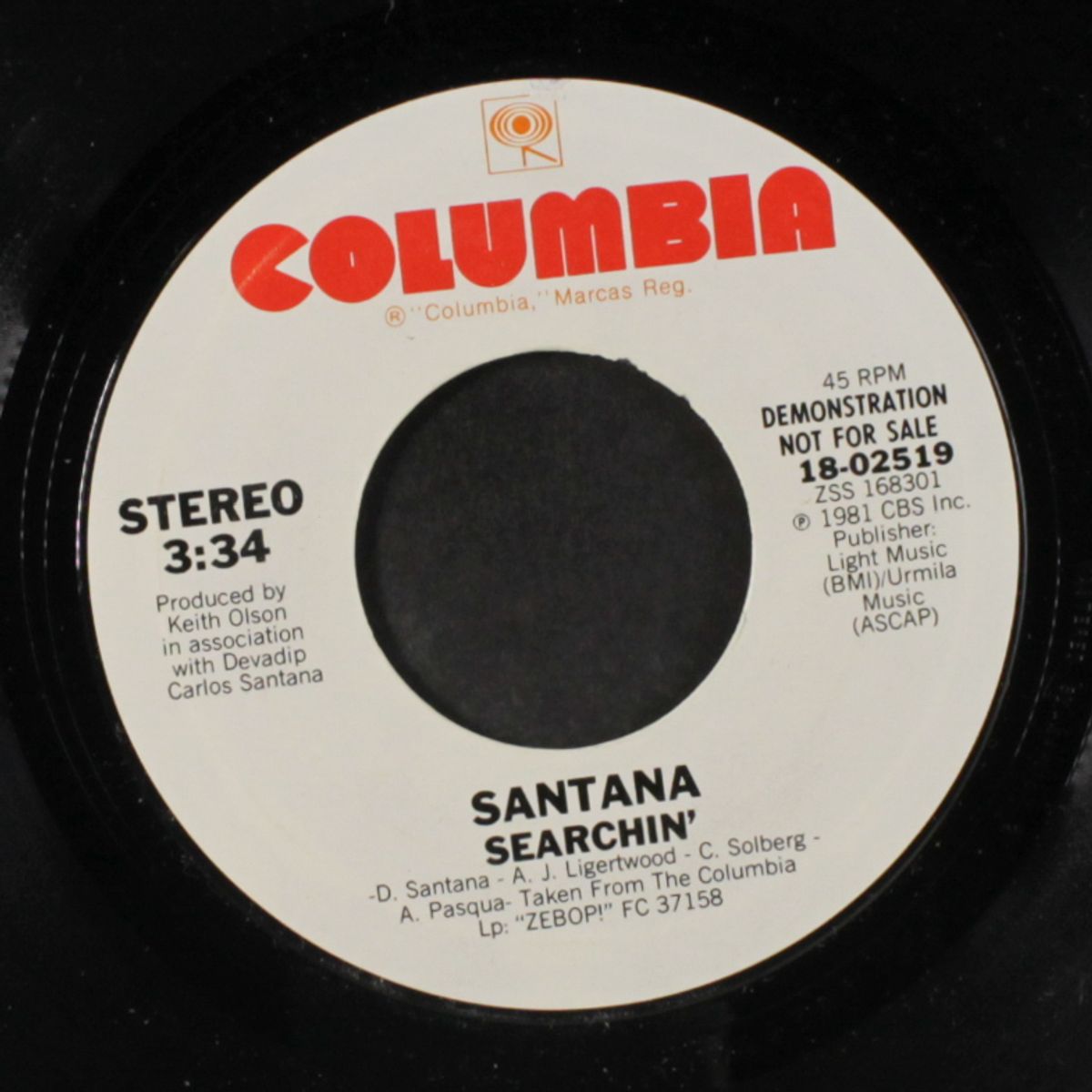 searchin' / same by SANTANA