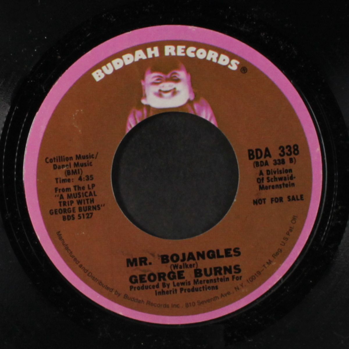 old folks / mr. bojangles by GEORGE BURNS