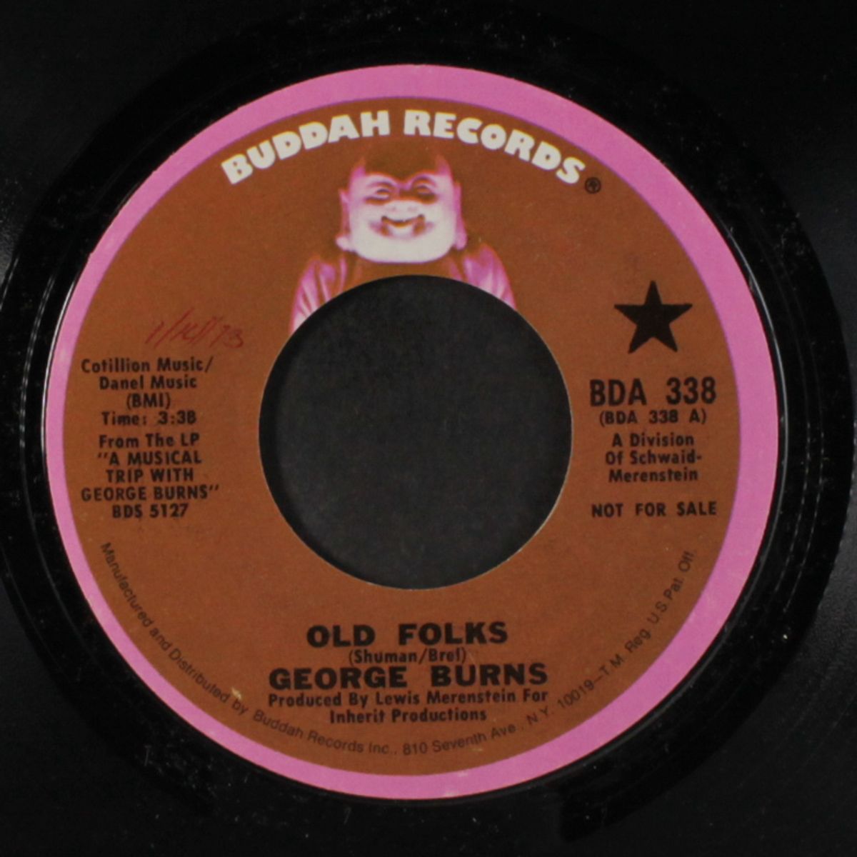 old folks / mr. bojangles by GEORGE BURNS
