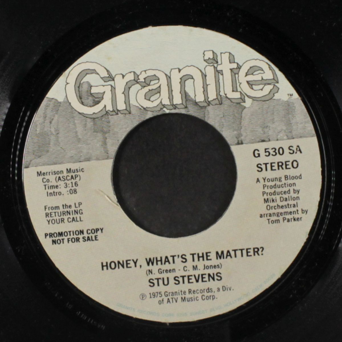 honey, what's the matter by RAY STEVENS