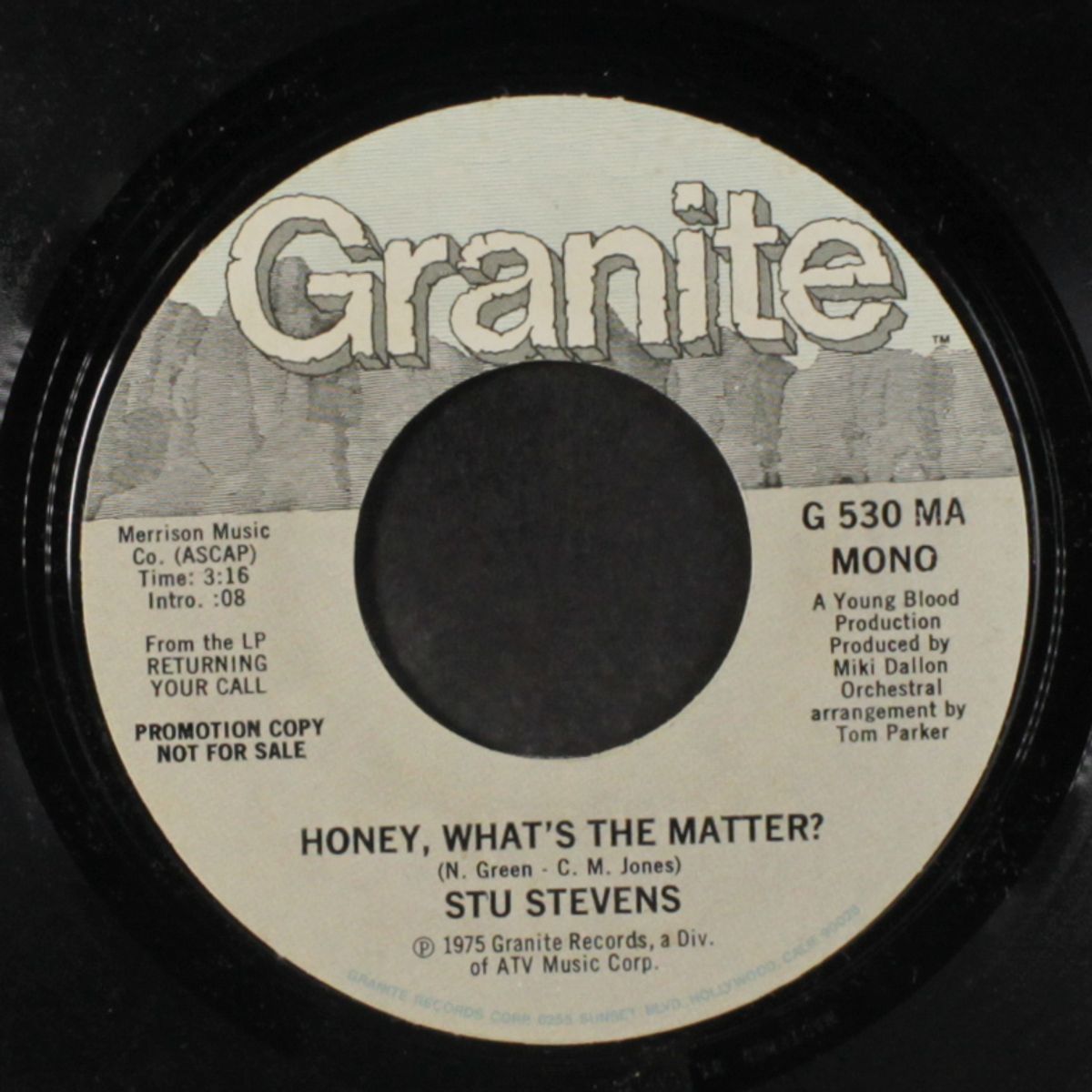 honey, what's the matter by RAY STEVENS