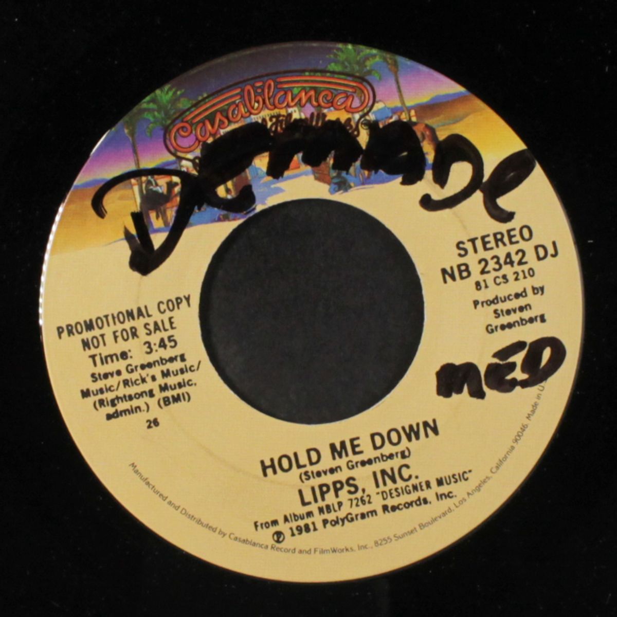 hold me down by LIPPS, INC.