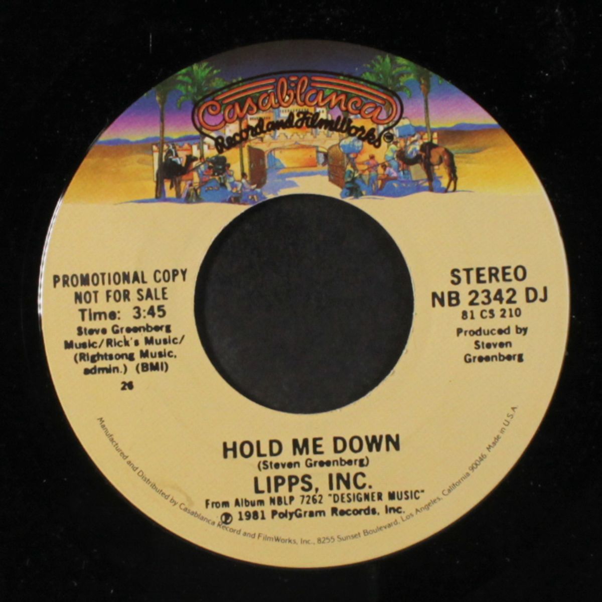 hold me down by LIPPS, INC.