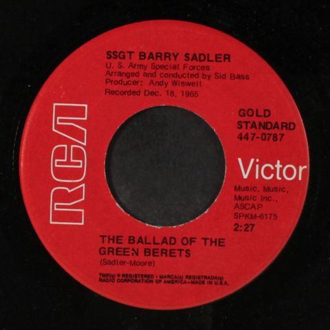 SGT. BARRY SADLER
