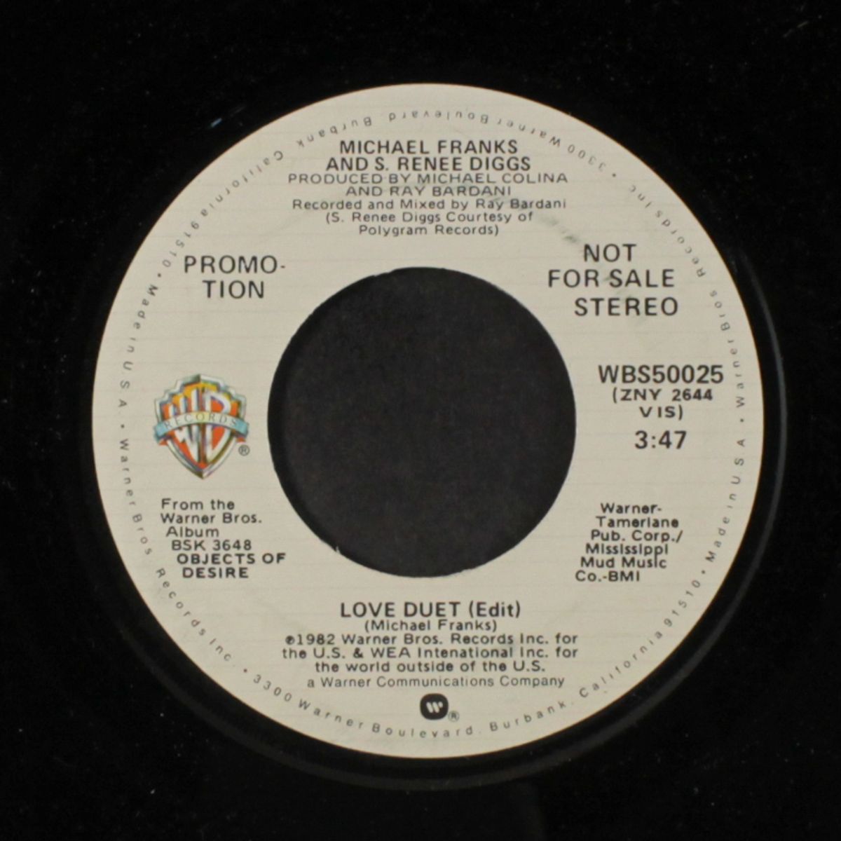 love duet / mono by MICHAEL FRANKS & S. RENEE DIGGS