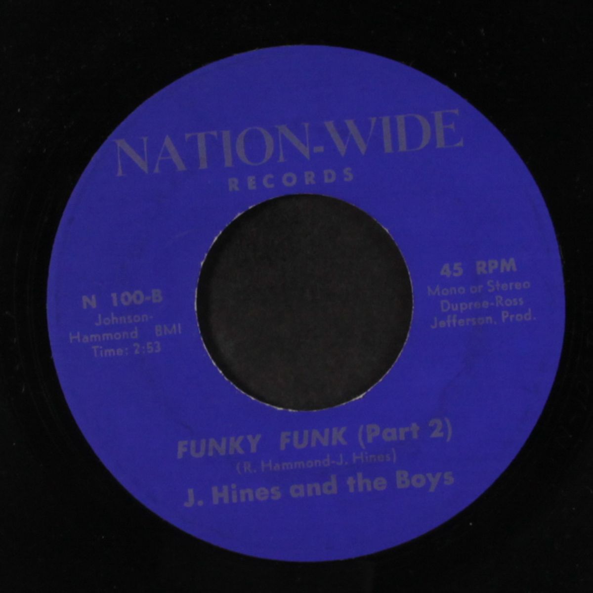 funky funk by J. HINES & BOYS