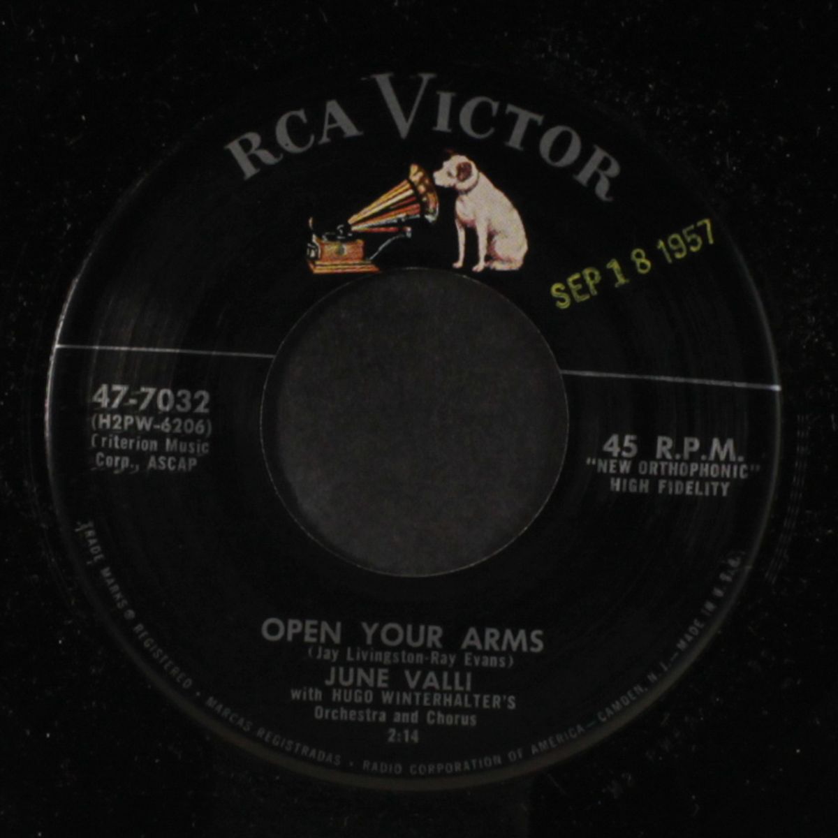 baby come home / open your arms by JUNE VALLI