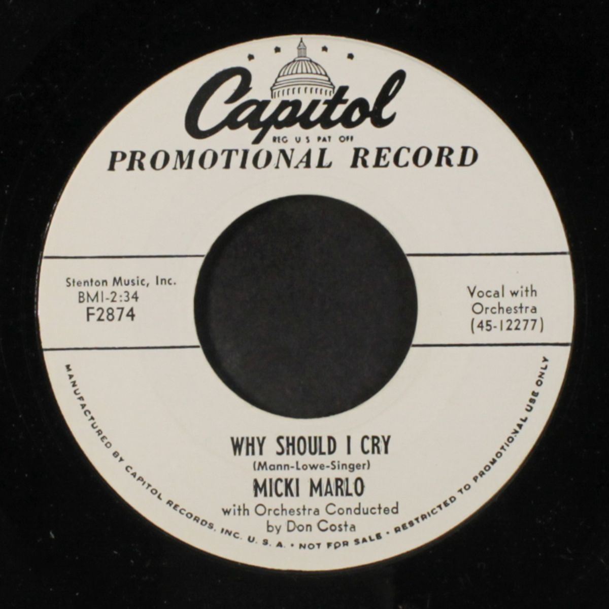 why should i cry / i'm flying by MICKI MARLO