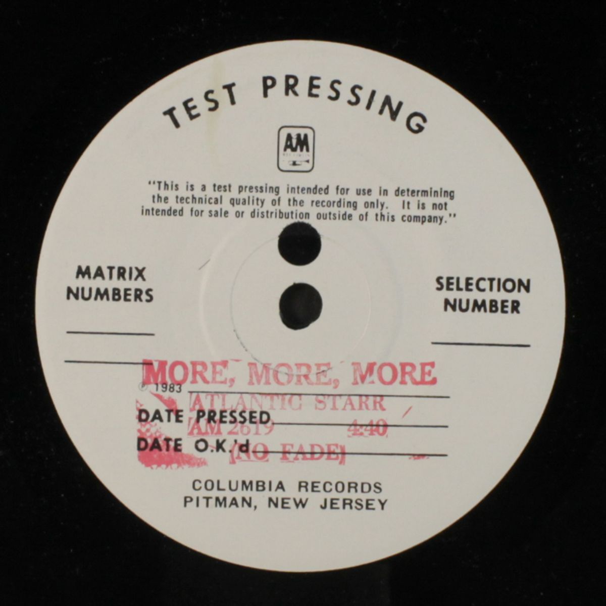 more, more, more by ATLANTIC STARR