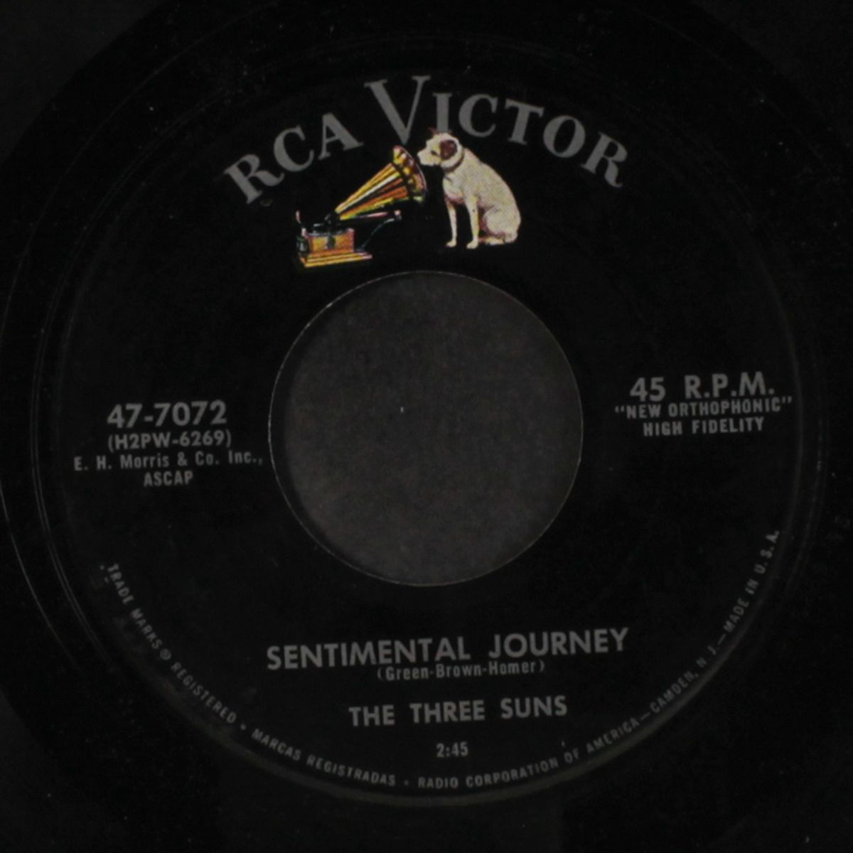 tumbling tubleweed / sentimental journey by THREE SUNS