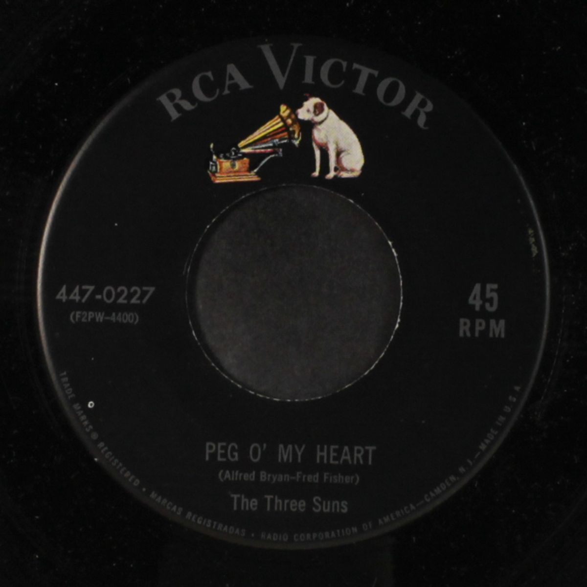 peg o' my heart / canadian capers by THREE SUNS