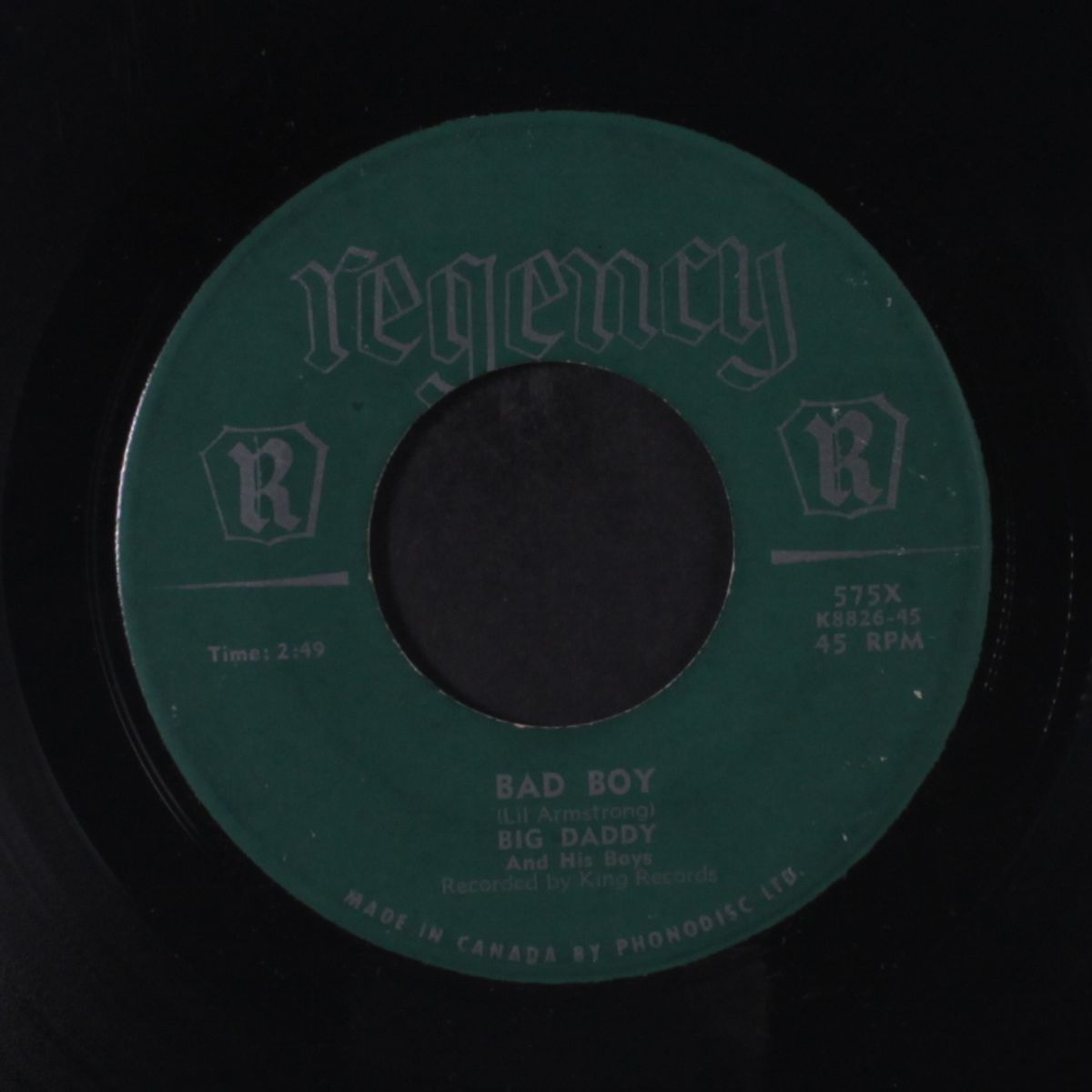 bacon fat / bad boy by BIG DADDY