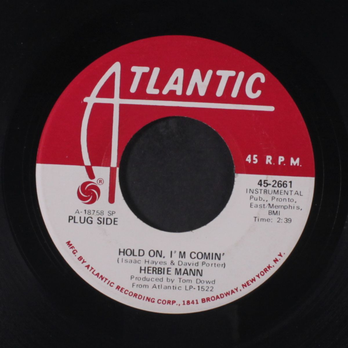 hold on, i'm comin' / battle hymn of the republic by HERBIE MANN