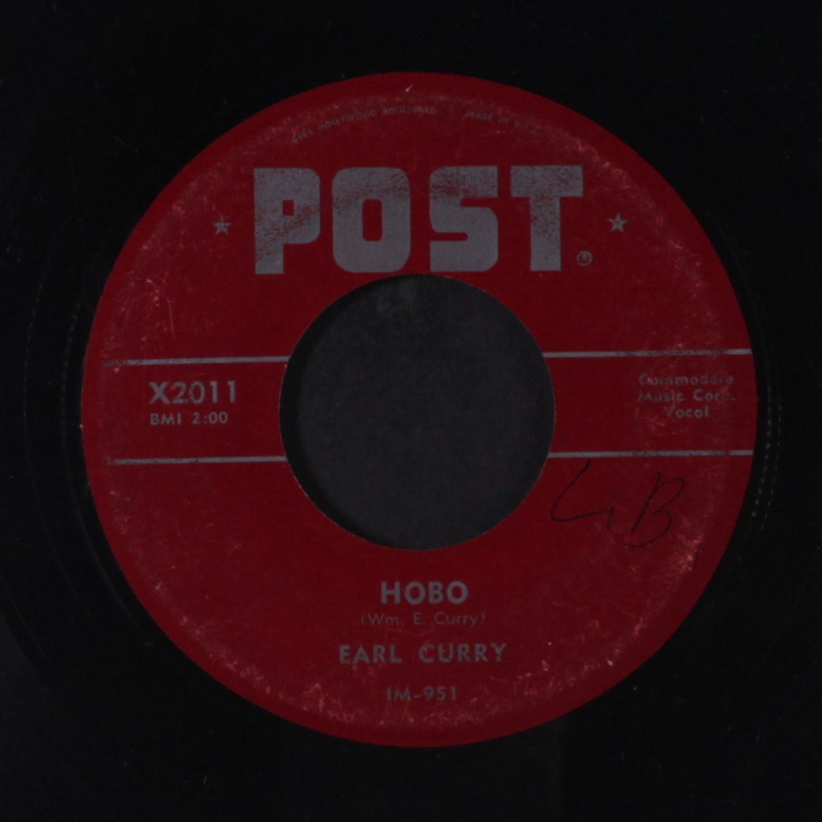 love somebody / hobo by EARL CURRY