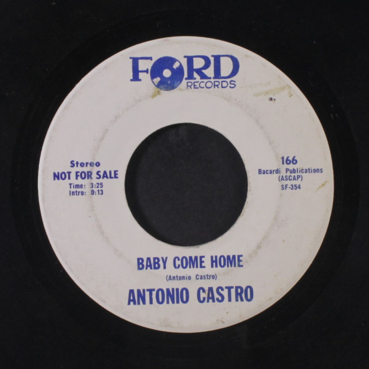 baby come home / why can't i have you by ANTONIO CASTRO
