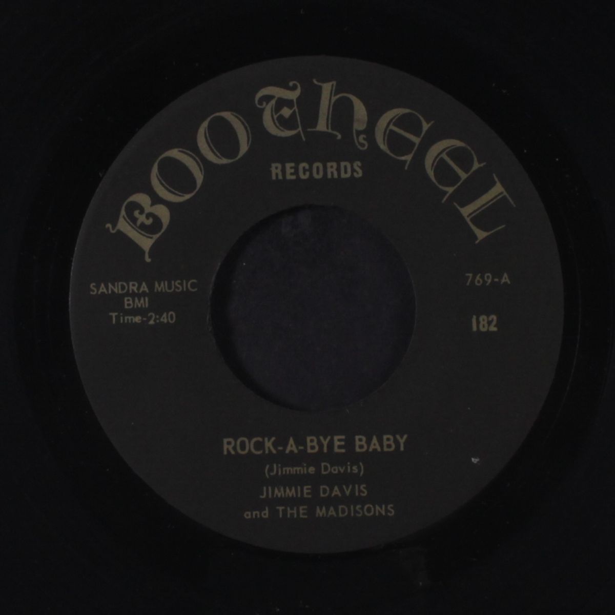 rock-a-bye baby / happy sound of love by JIMMIE DAVIS