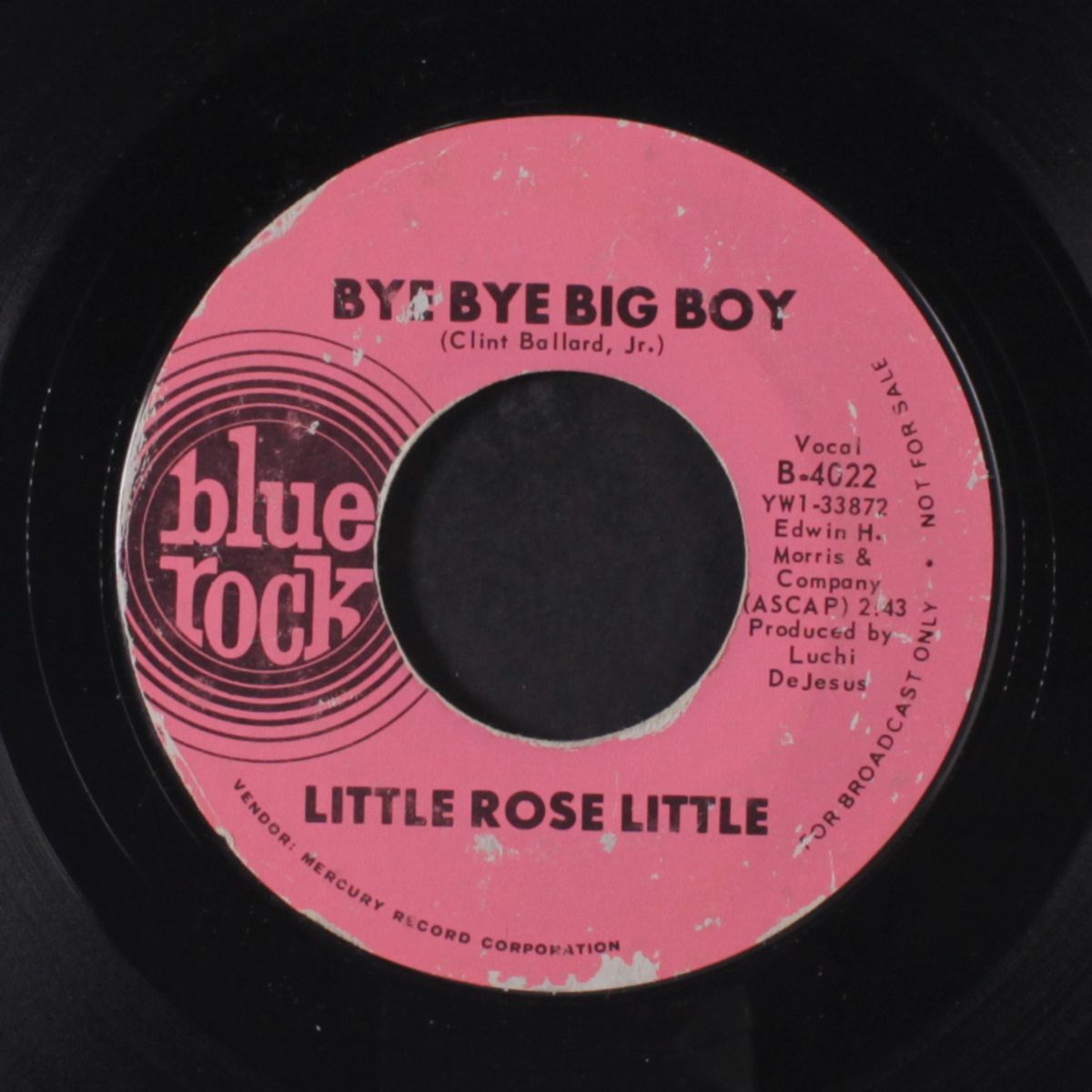 papa, don't you worry 'bout your daughter / bye bye big boy by LITTLE ROSE LITTLE