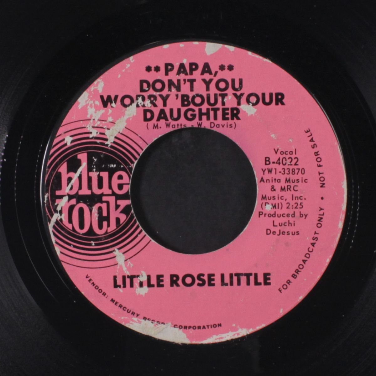 papa, don't you worry 'bout your daughter / bye bye big boy by LITTLE ROSE LITTLE