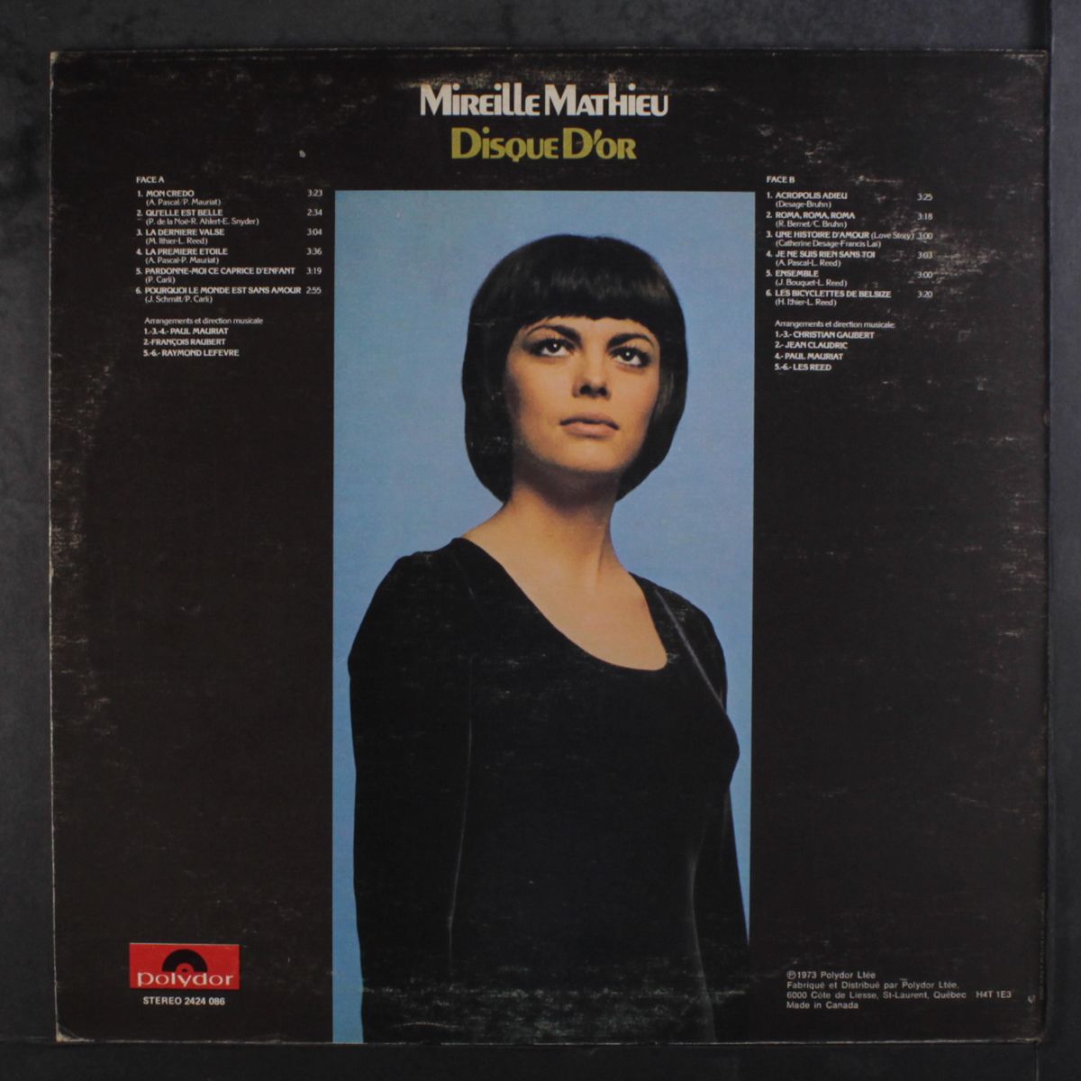 disque d'or by MIREILLE MATHIEU